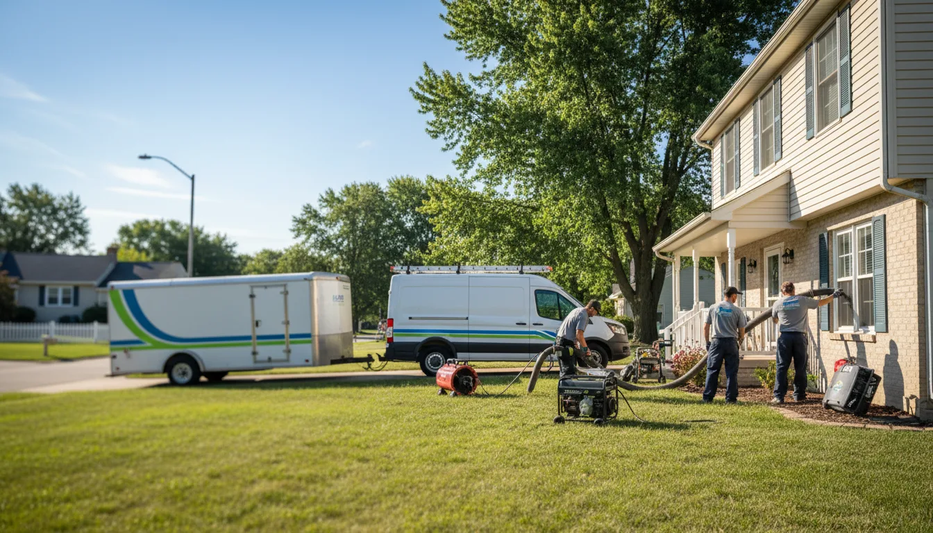 Flooded Basement Restoration And Cleanup With Repair in Albert City, IA near me